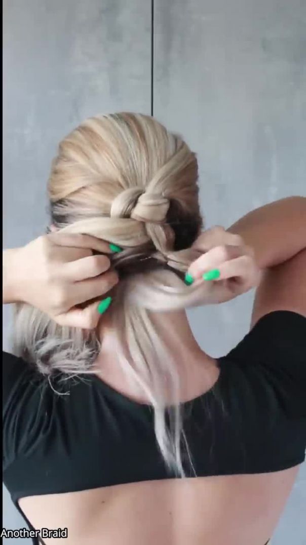 😱 Super easy ponytail