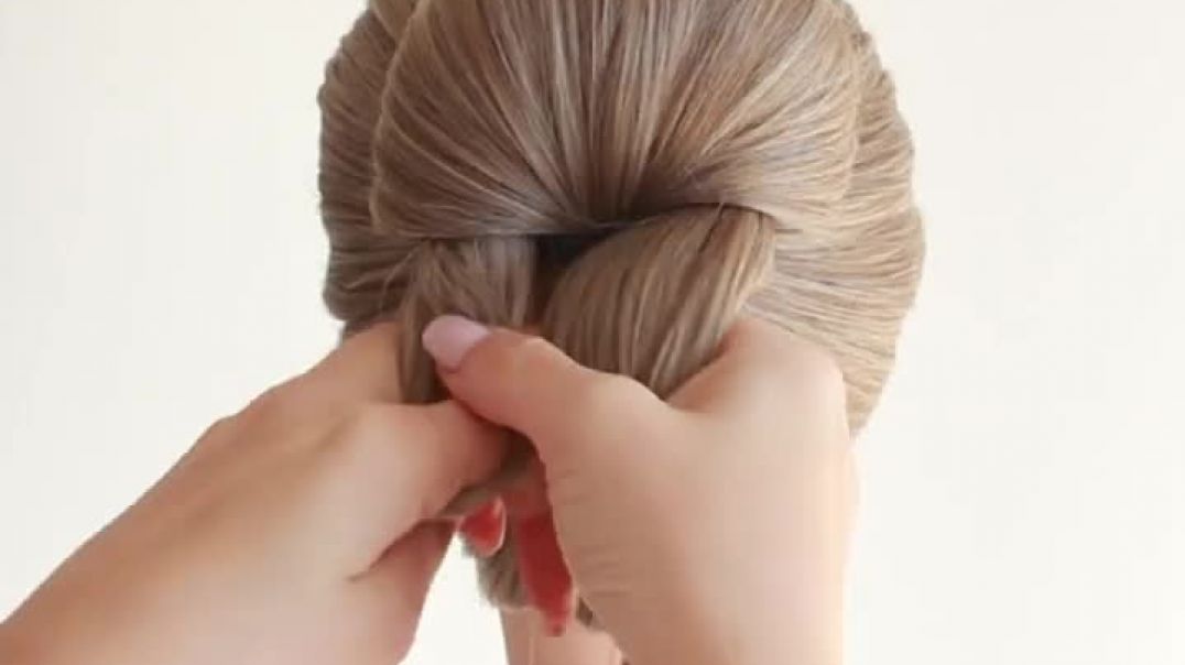 EASY High Bun Wedding Prom Updo Hair Tutorial by Another Braid