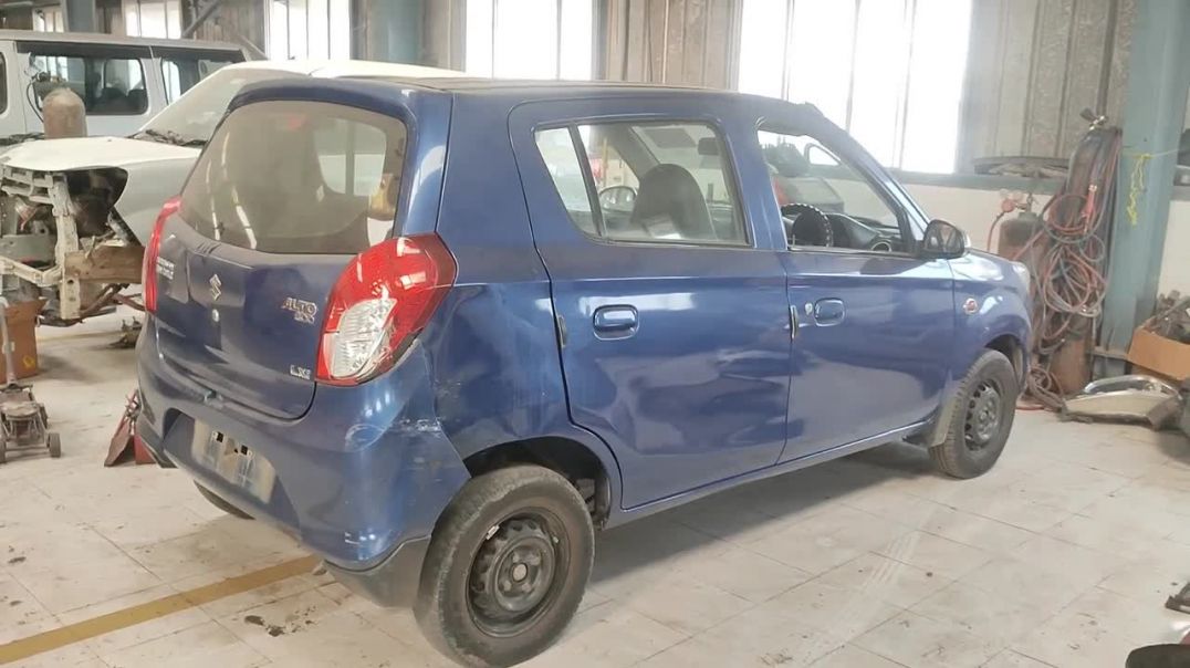 ⁣RESTORATION OF  ALTO 800 QUATER PANNEL  NEW LIKE