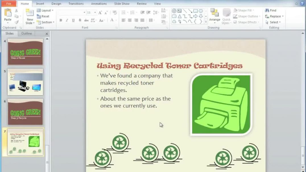 ⁣PowerPoint 2010_ Arranging Objects
