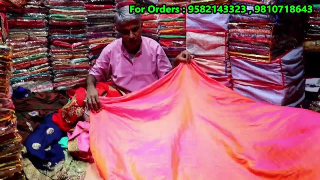 Saree wholesale market _करवाचौथ स्पेसल साड़िया _ wholesale saree market in delhi _ bridal saree
