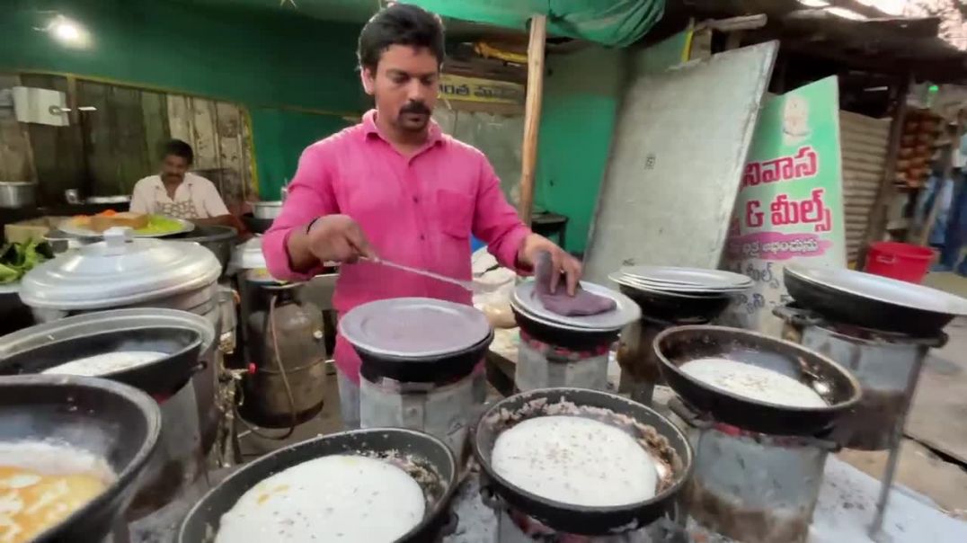 Famous Dibba Rotti of Hyderabad _ Indian Street Food