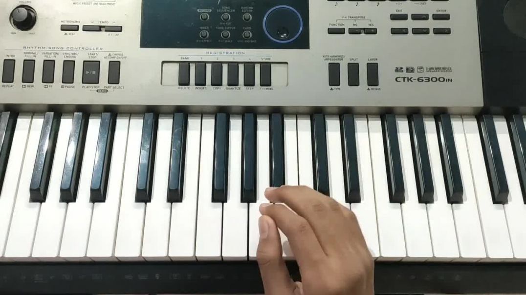 Dupatta Tera Nau Rang Da - आसानी से बजाना सीखे Hindi Song To Play On Piano Easy Piano Tutorial