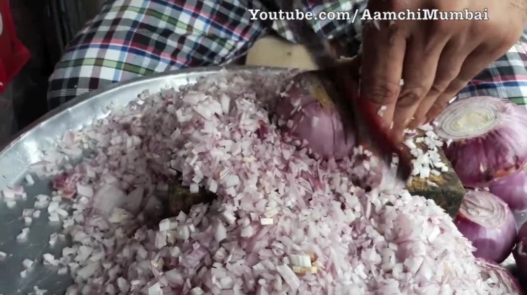 ⁣EGGS fried with LOTS of BUTTER _ Egg Ghotala _ Indian Street Food