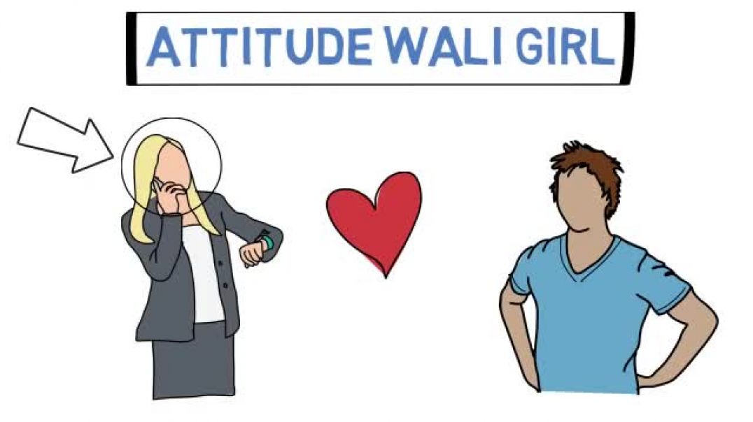 ⁣Akad dikhane vali kadam chumegi  Attitude dikhane vali ladki kaise pataye