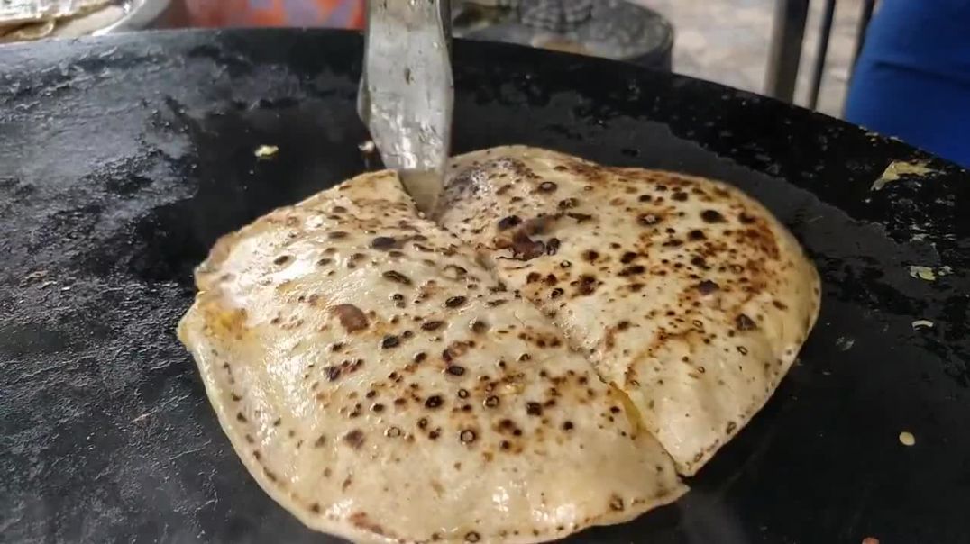 EGG STUFFED PARATHA _ Anda Wala Paratha _ Indian Street Food