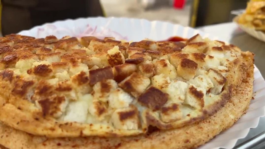 Super Fluffy Omelet of Hyderabad _ Wow Omelet _ Indian Street Food