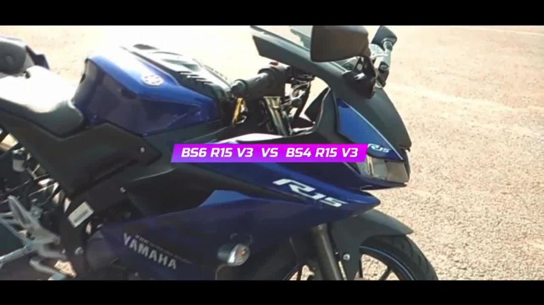 2019 Yamaha R15 V3 BS4 vs 2020 Yamaha R15 V3 BS6 Detailed Comparison BS4 vs BS6 Yamaha R15 V3