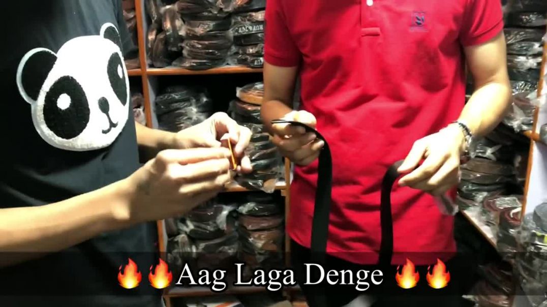 MUMBAI से आया IMPORTED PERFUME, BELT PURSE CONTAINER _ BELT, PURSE  DEO WHOLESALE MARKET ॥