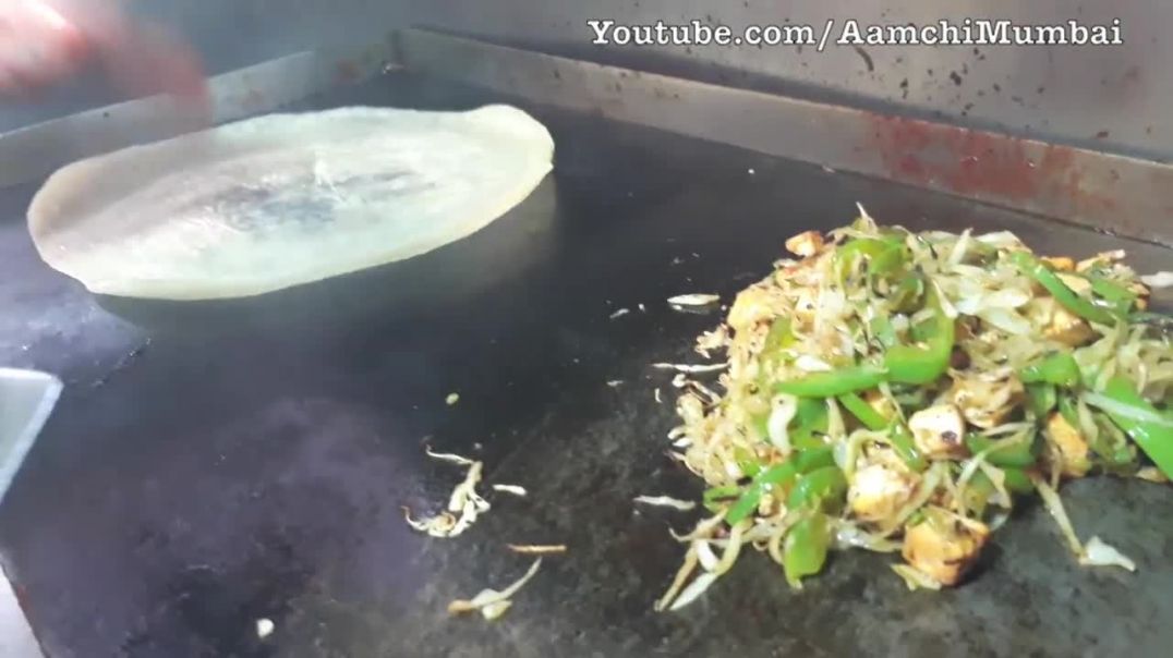 INDIA FASTEST KNIFE Cutting _ NOODLES Frankie _ Veg Kathi Roll _ Indian Street Food