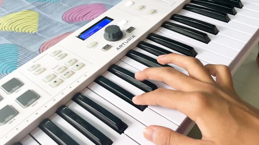 ⁣Ek Pardeshi Mera Dil Me Gaya - मिनटो में पियानो पर सीखें Easy Piano Tutorial @The Kamlesh