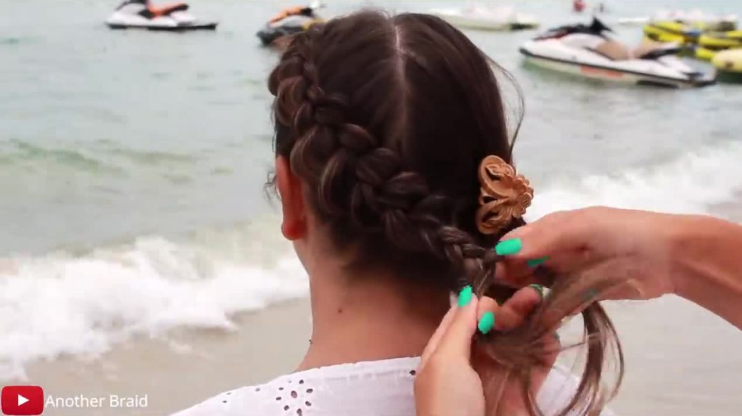Easy Braided UPDO for short to medium hair