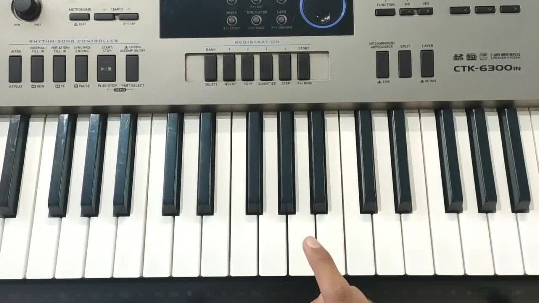 ⁣Me Duniya Bhula Dunga - पियानो पर सरल तरीके से बजाना सीखे Easy Piano Tutorial The Kamlesh