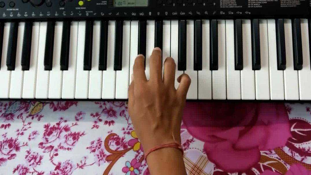 ⁣Achyutam Keshavam (अच्युतम केश्वम) Piano Cover Instrumental Janmashtami Special The Kamlesh