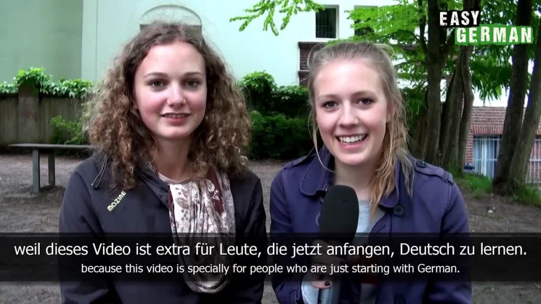 ⁣Easy German Cases - Nominativ (super Slomo With Pia And Lisa)