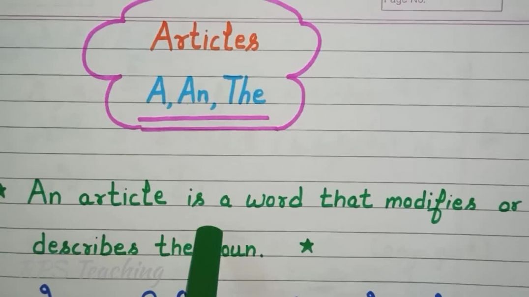 #English Use of Articles A, AN  THE __ How to use Articles आर्टिकल्स का यूज कैसे करें
