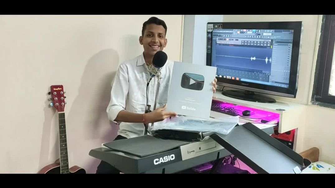 ⁣Youtube Silver Play Button Creator Award Unboxing THANK YOU! ❣️