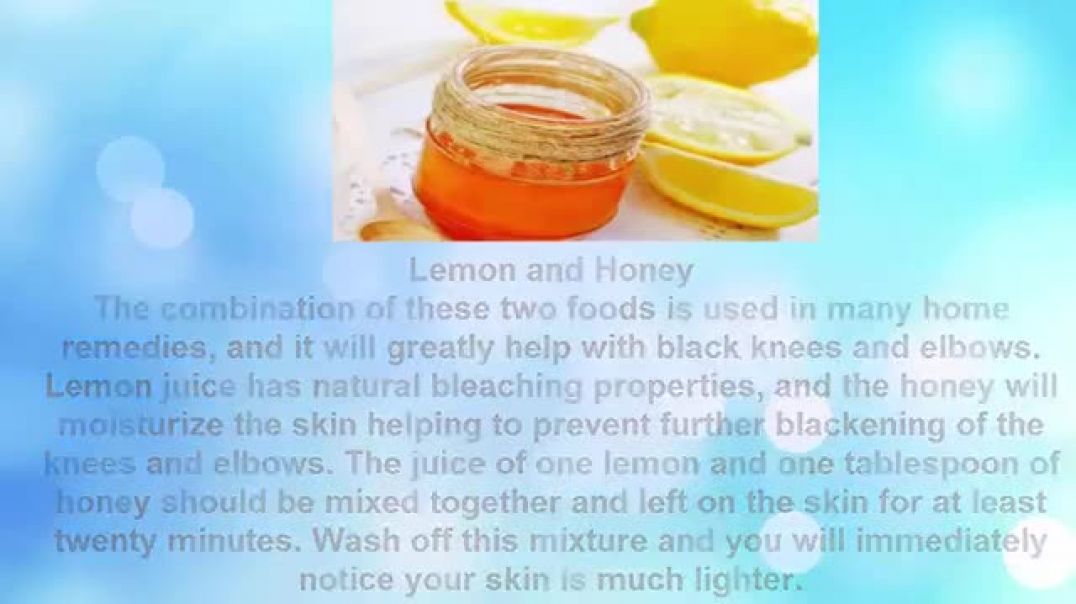 Get Rid Of Dark Elbows And Black Knees