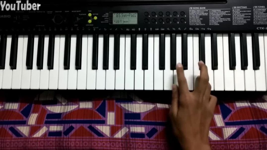 Bewafa 101 Taka - Jignesh Kaviraj New Song Piano Keyboard Casio બેવફા 101 ટકા Gujarati Dj Song