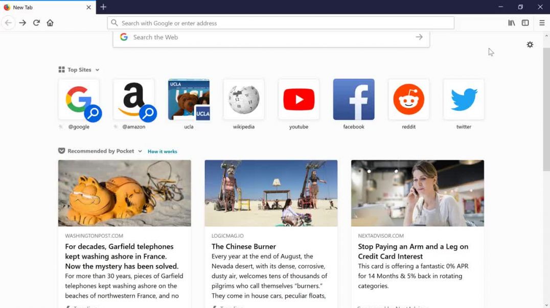 ⁣Customizing Firefox