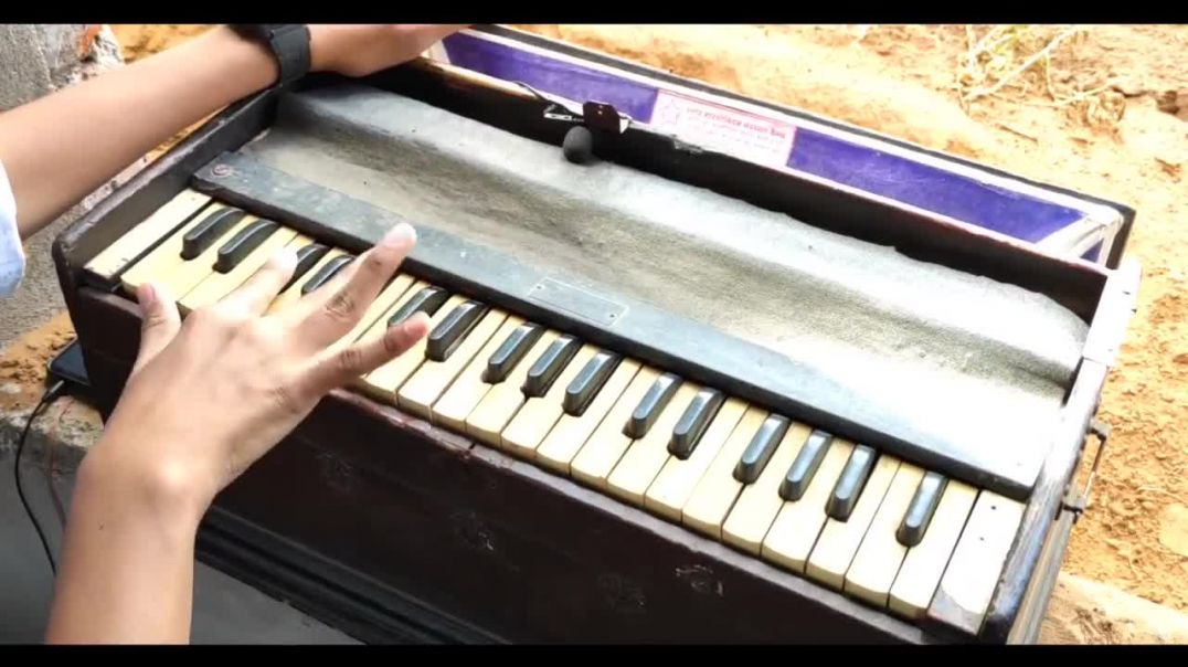 ⁣50 वर्ष पुराने हारमोनियम पर नागिन धुन - एक बार जरूर देखें  Very Old Harmonium Sound Check