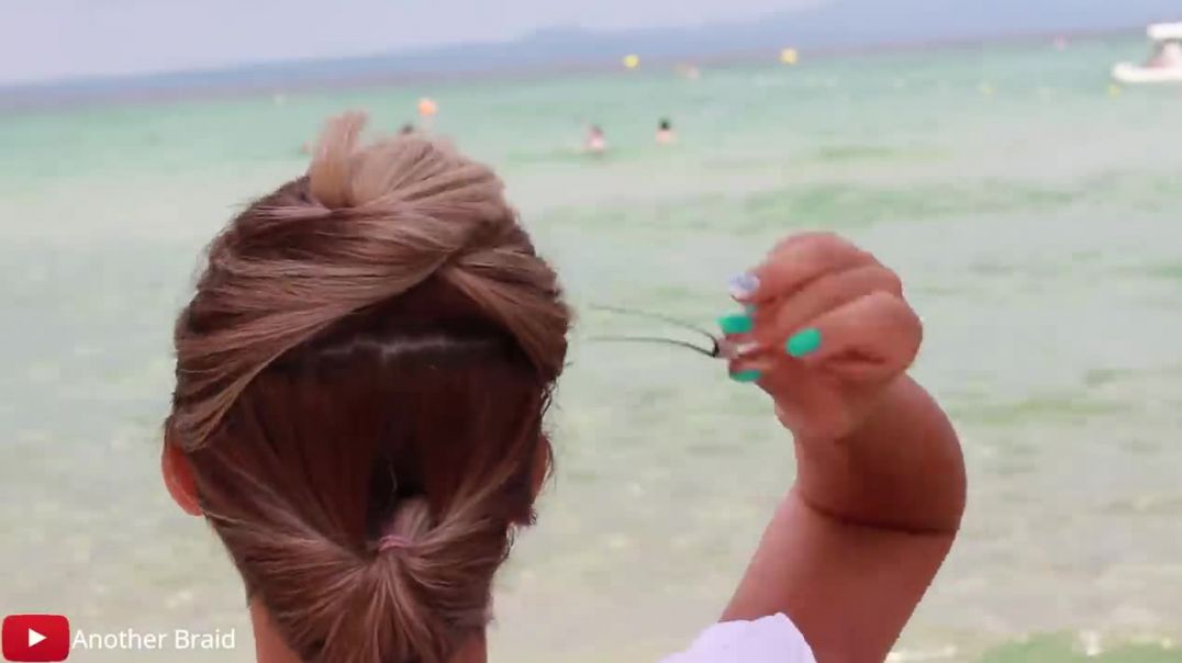 6 Easy Hairstyles _ Buns and French Rolls by Another Braid