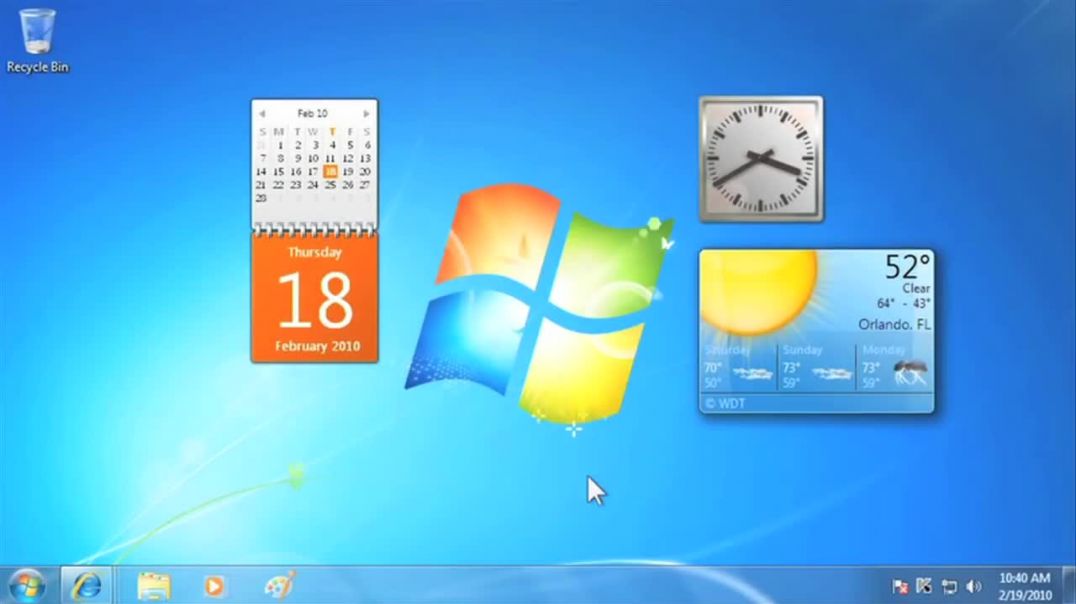 ⁣Windows 7_ Taskbar