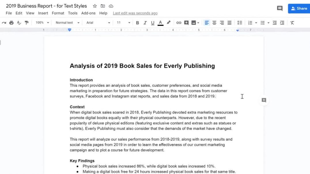 Google Docs_ Working With Style(s)
