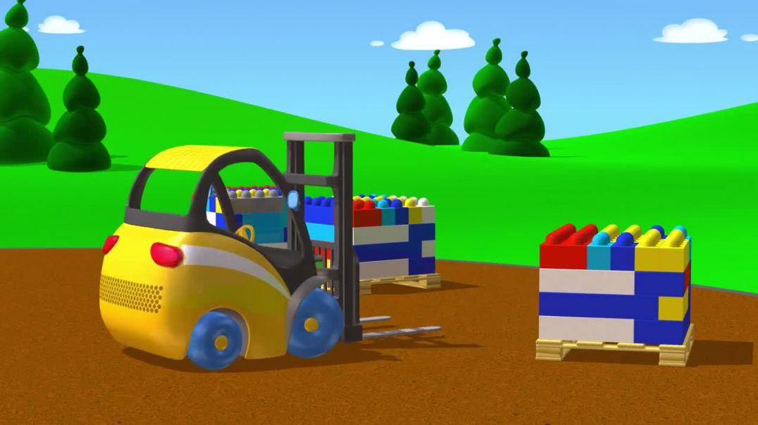 Building Forklift _ Tutitu Toys