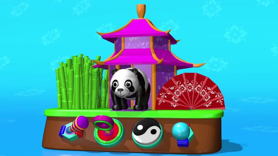 Baboon And Friends - Learn Animals Toys Names With Tutitu
