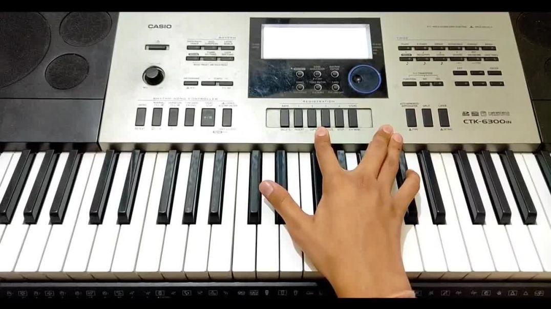 ⁣Mein Nikla Gadi Leke - 1 से 6 की गिनती से बजाना सीखिये - सबसे सरल तरीका Gadar Easy Piano Lesson