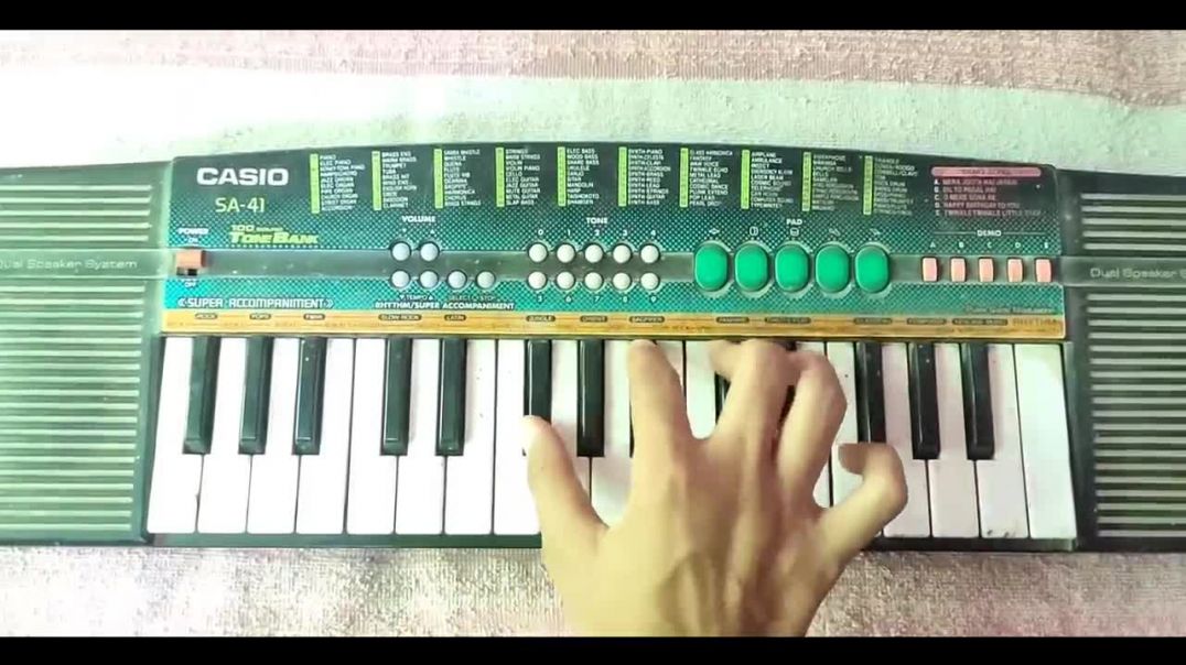 ⁣तुम दिल की धड़कन में - Very Easy Piano Tutorial Tum Dil Ki Dhadkan Mein - पियानो पर सीखे Dhadkan