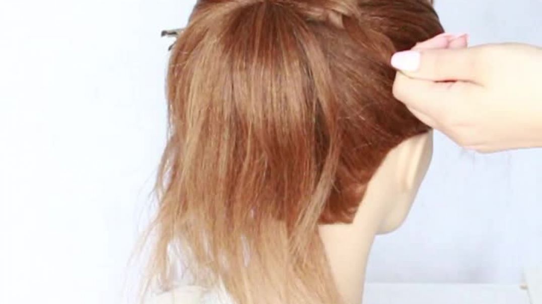 😱 New BUN hairstyle for wedding and party __ trending hairstyle __ party hairstyle _ UPDO hairstyle