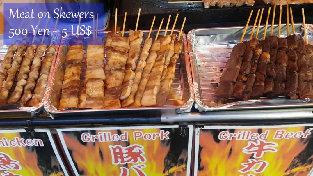 Japanese Street Food Fresh From The Stalls
