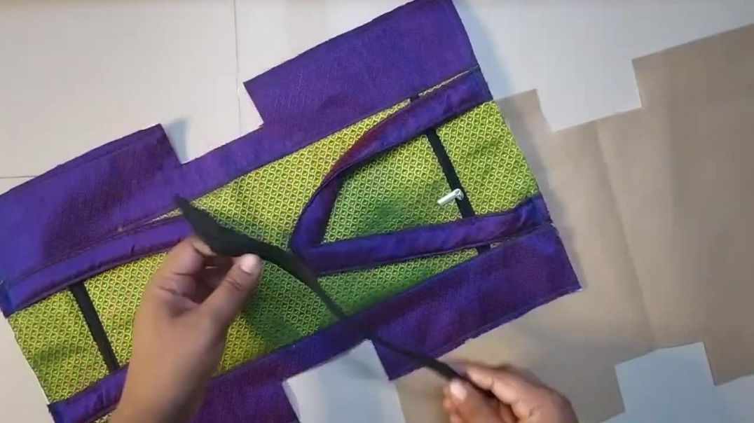 How To Make Beautiful Bag Cutting And Stitching _ Handbag Making At Home _ Khun Purse Making#handbag
