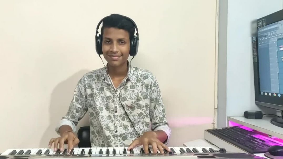 ⁣Sajan Mera Us Paar Hai - अब कोई भी पियानो पर बजा लेगा Easy Piano Tutorial The Kamlesh