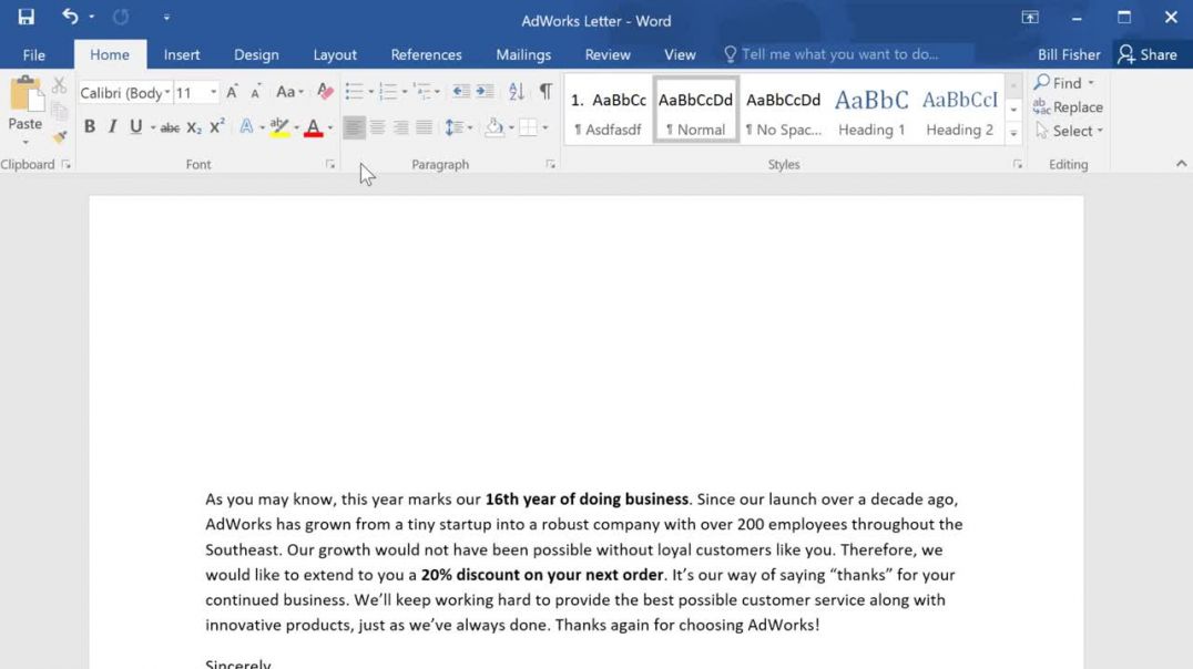 Word_ Mail Merge