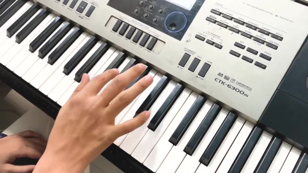 Tu Jab Jab Mujhko Pukare - पियानो पर बजाना सीखें Easy Piano Tutorial Ye Dharti Chand Sitare