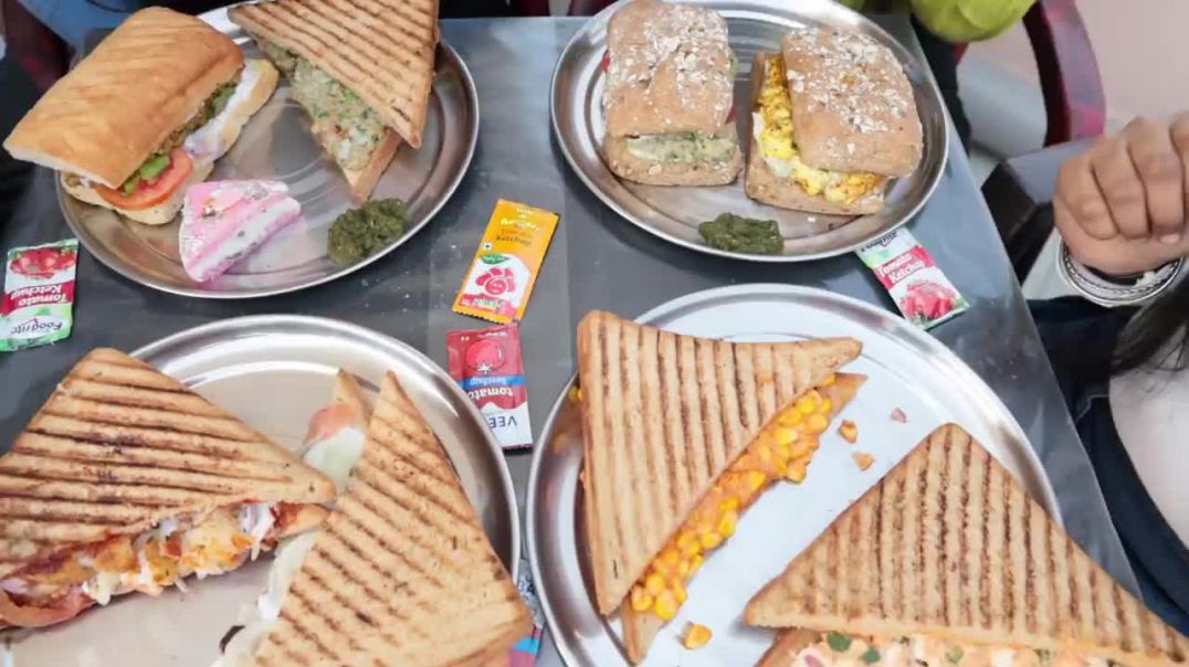 Paneer Sandwich, Corn Sandwich, Street Sandwich, Paneer Tikka Sandwich etc