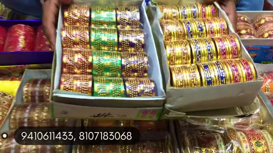 Sip, Brass, Metal Bangles ! Bangles Manufacturer Sadar Bazar In Delhi ! Sadar Bazar Bangles Market !