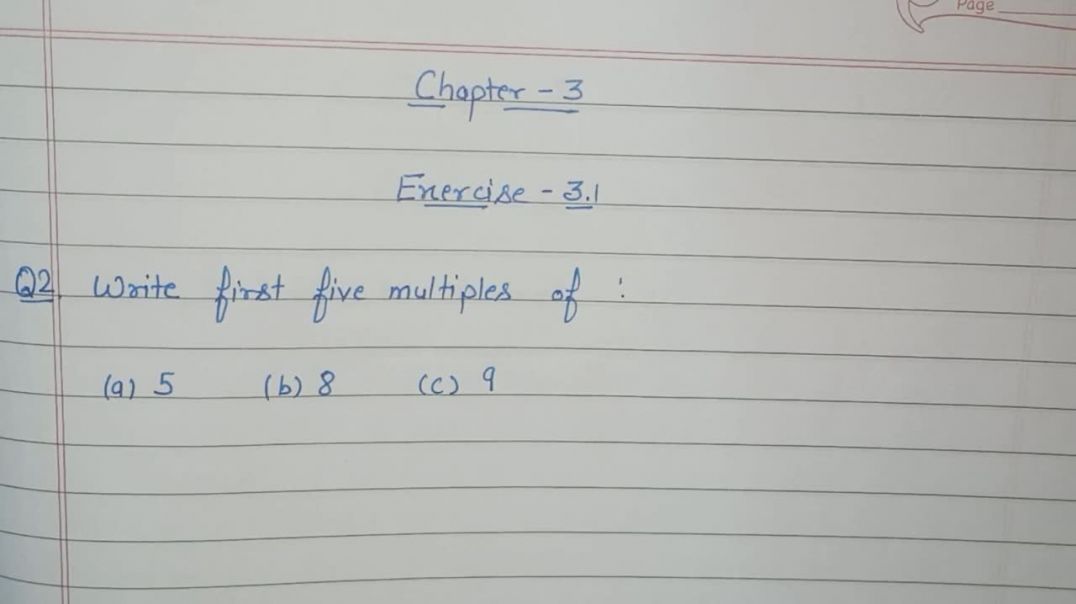⁣Class 6 Math Chapter 3 Exercise 3