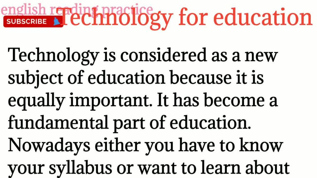 85,Technology for students_How to read english_English to Hindi translations_spoken English (1)