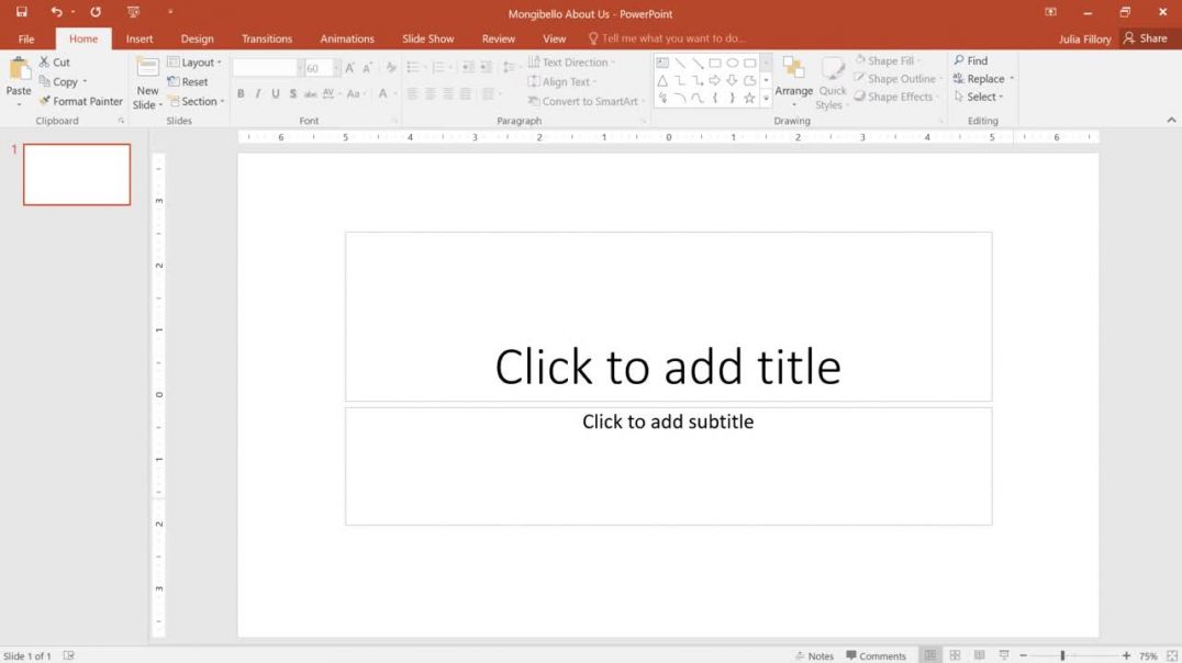 ⁣PowerPoint_ Applying Themes