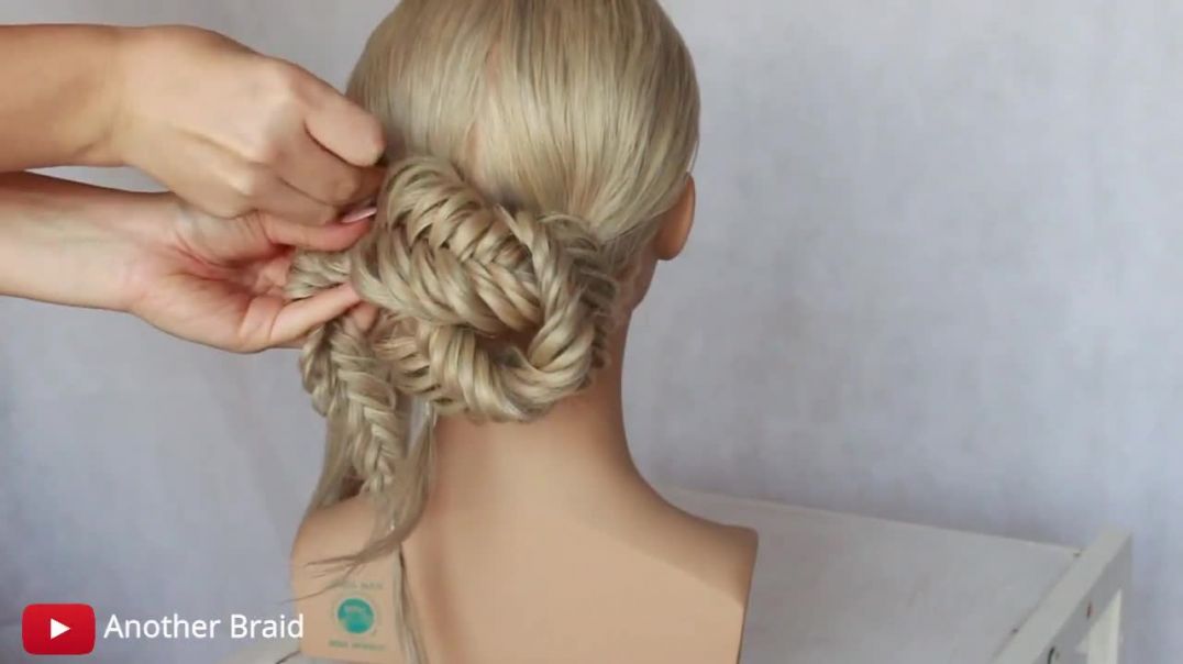 Easy Braid Hairstyle Tutorial Fishtail Braids _ Hairstyle Transformations