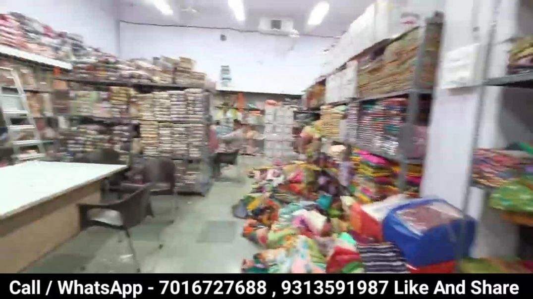 45रु 60रु 70रु में साड़ियां _ 1000 के अंदर आने वाली साड़ियां _ Saree wholesale market in surat