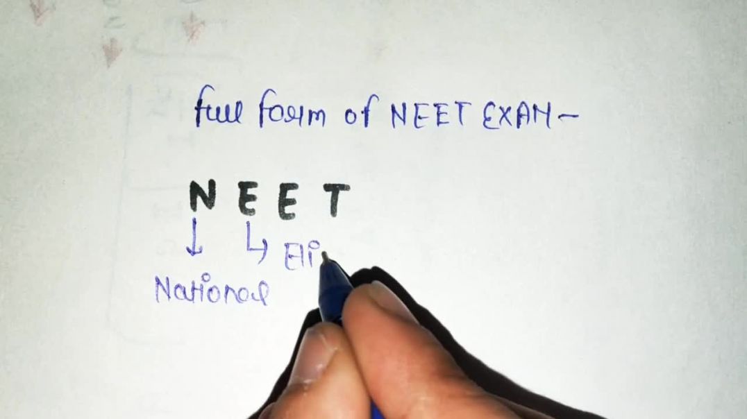 ⁣NEET Exam Full Form - ( नीट फुल फॉर्म )