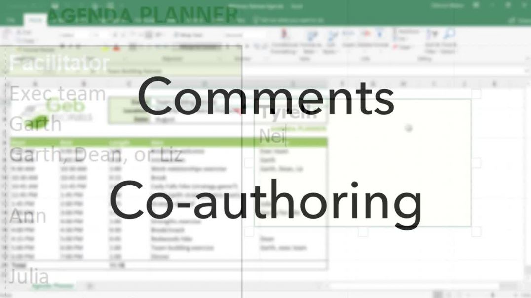 ⁣Excel_ Comments and Co-authoring