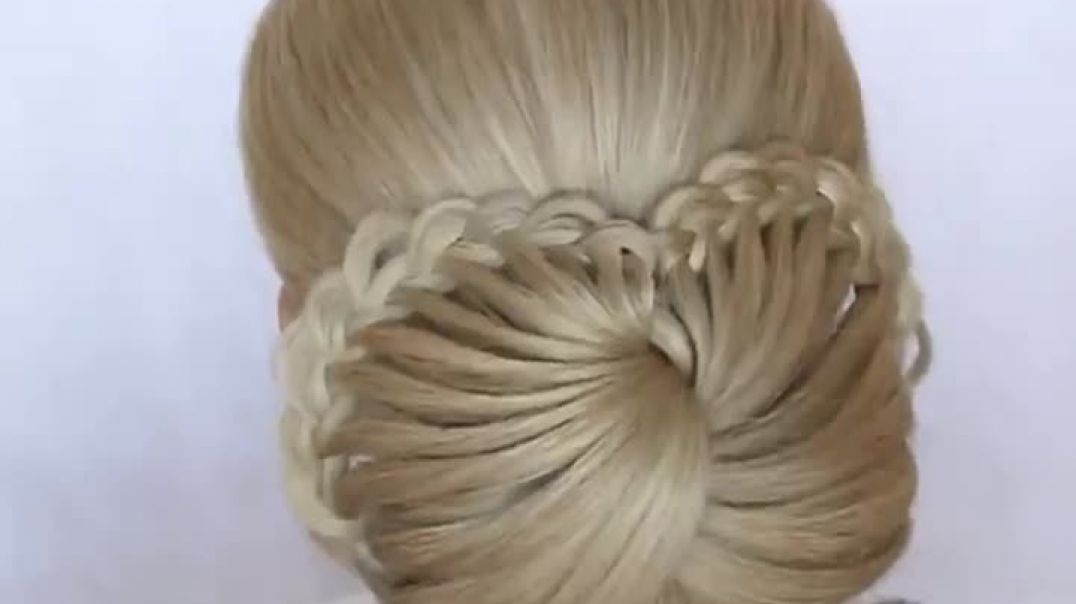 6 EASY and AMAZING juda hairstyles __ chignon bun __ bun __ cute hairstyles