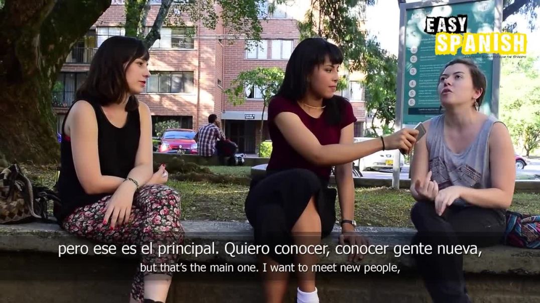 Easy Spanish 34 - New Year's Resolutions (colombia Edition)