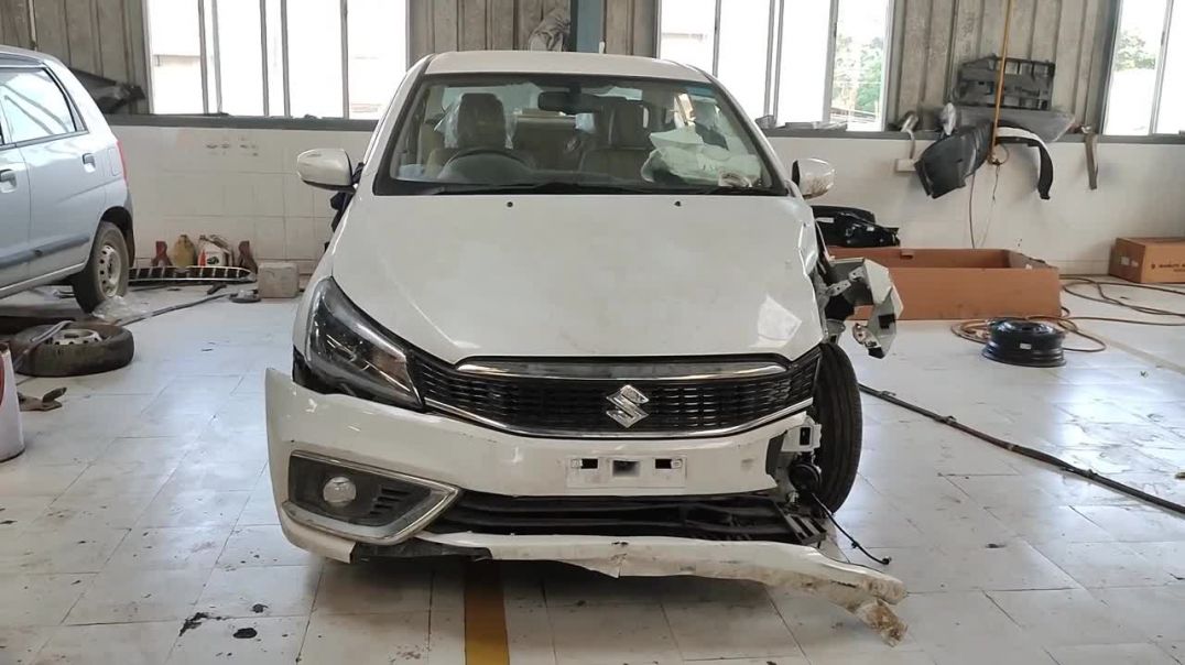 CIAZ FRONT ACCEDENT FULL RESTORATION PROCESS _ CIAZ REPAIRING